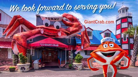 Giant Crab Seafood Restaurant Myrtle Beach South Carolina Kids Matttroy