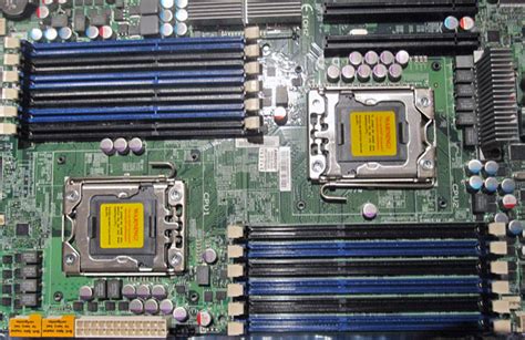 Dual cpu motherboards sound tempting. Supermicro X8DTH-6F Dual CPU Sockets and 12 DDR3 DIMM ...