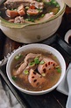 Traditional Chinese Soup - Lotus Root & Pork Soup, by thewoksoflife.com ...