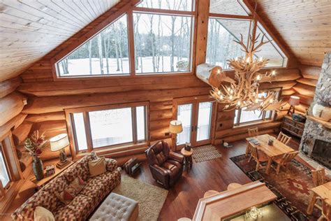 Zillow has 456 homes for sale in michigan matching cottage, waterfront. SPECTACULAR LOG CABIN ON 51 ACRES | Michigan Luxury Homes ...