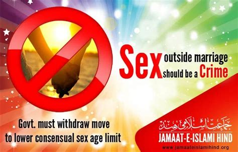 Sex Outside Marriage Should Be A Crime Govt Must Withdraw Move To