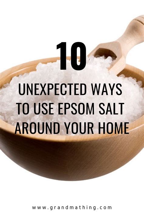 Epsom Salt Is Great Addition To A Warm Bath For It Brings Much Needed Relaxation And Soothes