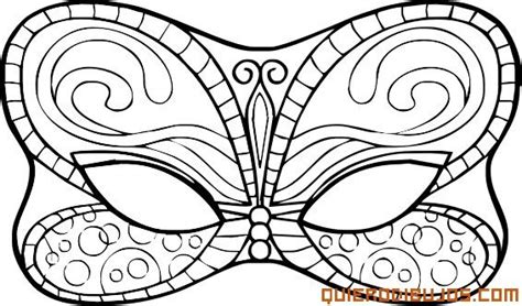 Imagenes De Antifaces De Mariposas Para Colorear Páginas Imprimibles