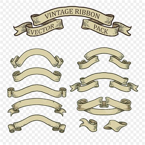 Free Download Vector Ribbon Scroll Clipart
