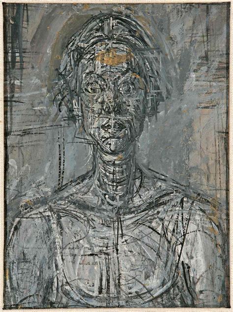 Bust Of Annette Giacometti Paintings Alberto Giacometti National