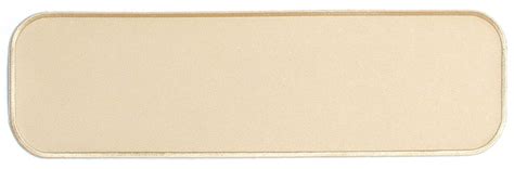 Tan 10 Inch Straight Blank Patch Large Blank Patches For Embroidering