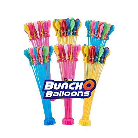 Buy Bunch O Balloons Crazy Color By Zuru 200 Rapid Filling Self