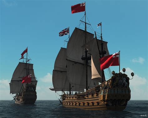 Recreating The Ships Of The 17th Century British 3rd Rate Ship Of The