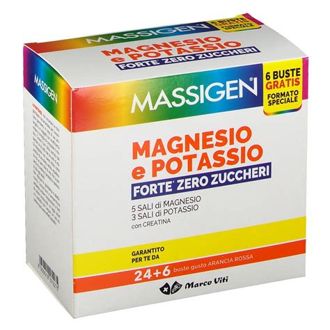 Massigen Magnesio E Potassio Forte Zero Zuccheri Nsd