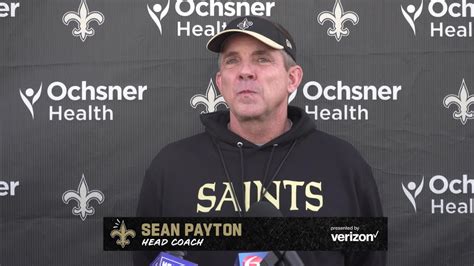 Saints Head Coach Sean Payton Previews Week At Philadelphia Eagles