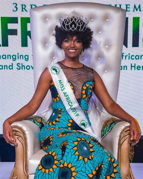 Miss Congo Dorcas Kasinde Won The Miss Africa 2018 Beauty Pageant