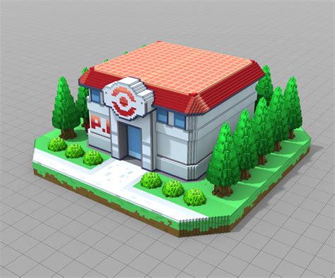 Pokemon Center Exterior On Behance