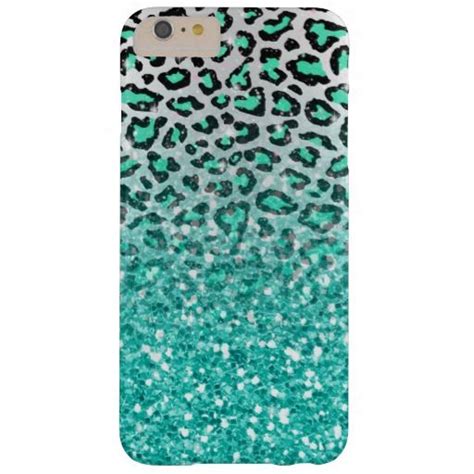 Trendy Summer Aqua Green Leopard Animal Print Case Mate Iphone Case