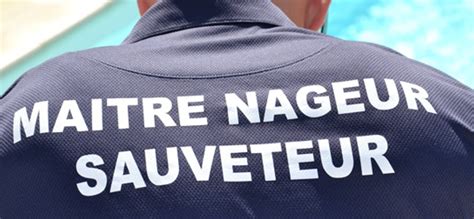 Réunion Dinformation Sur Le Métier De Maître Nageur Sauveteur 2018