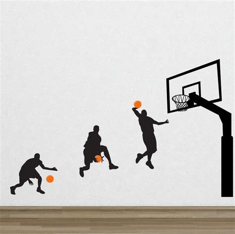 Basketball 7 Removable Vinyl Wall Decal Sticker Art Mural Home Decor