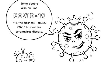 Printable Coloring Book Teaches Kids About Coronavirus