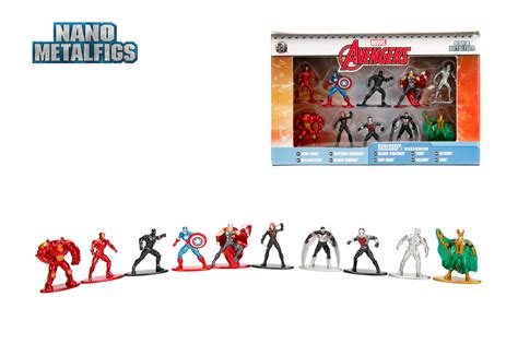Jada Toys Nano Metalfigs Marvel Die Cast Figure Set Of 20 Wave