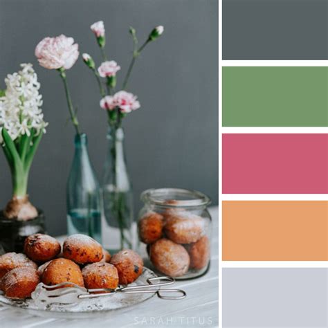 24 Best Flower Inspired Color Palettes Sarah Titus From Homeless To