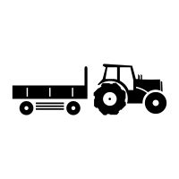 Tractor Trailer Icon Free PNG SVG 164432 Noun Project