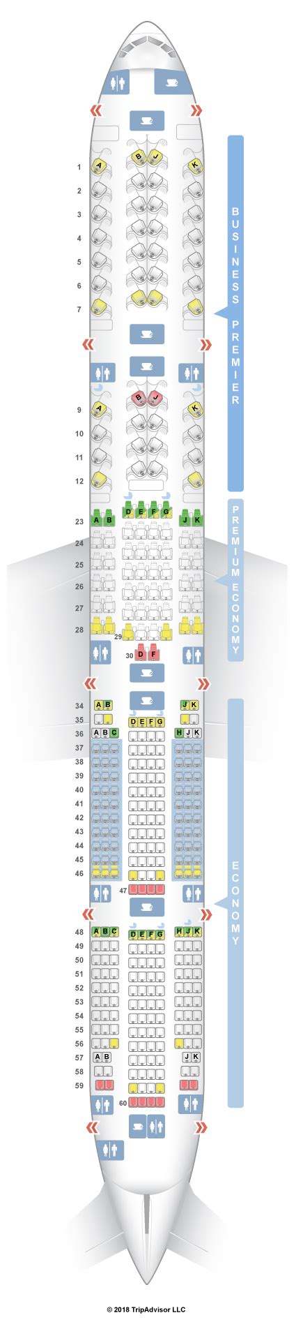 SeatGuru Seat Map Air New Zealand