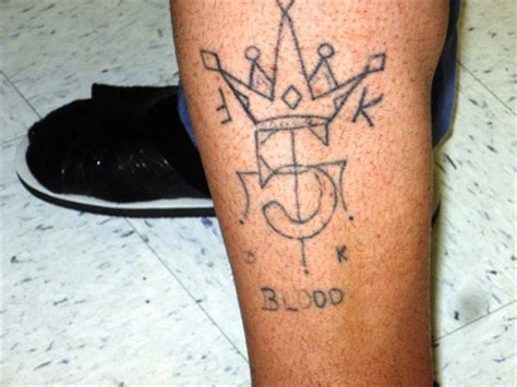 18 Meaningful Bloods Gang Tattoos To Represent The Culture