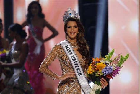 Iris Mittenaere Of France Crowned Miss Universe 2016 Photosimages