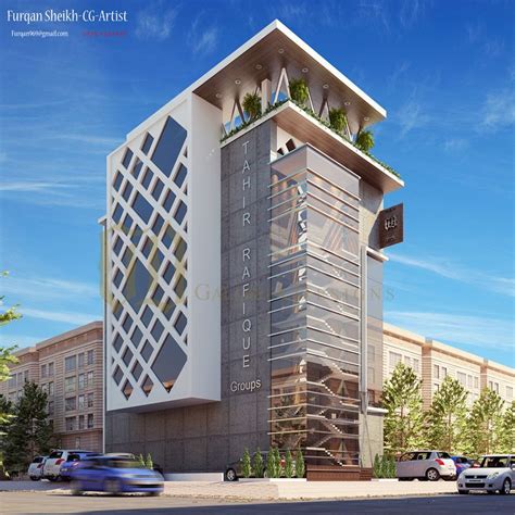 Commercial Project On Behance Building Building Facade Facade