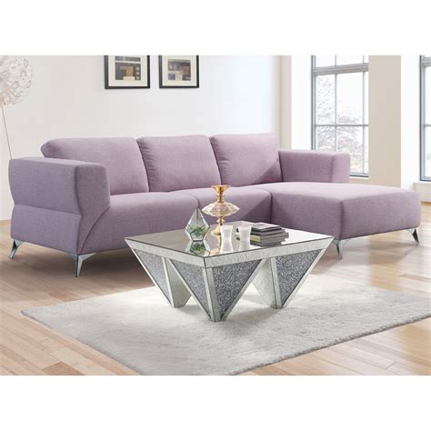 This comfortable love seat and chase are reversible giving you more options for setting the furniture in your living room. Acme Furniture Josiah 55090 Contemporary Sectional Sofa ...