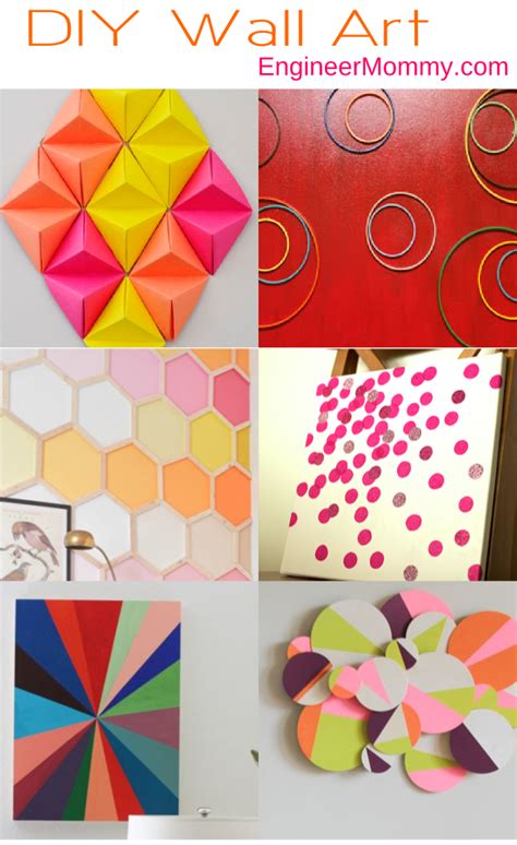 Diy Wall Art Ideas Décor Diy Easy Diy Crafts Paper Crafts Diy Simple