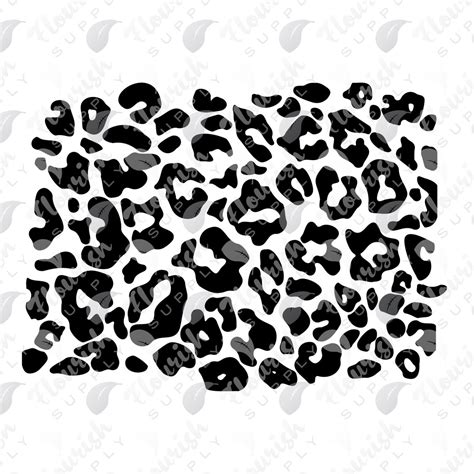 Bold Cheetah Print Svg