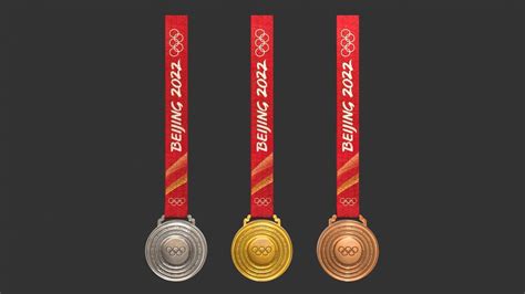 The 2022 Beijing Olympics Medal Olympic Medal 3d Model Cgtrader