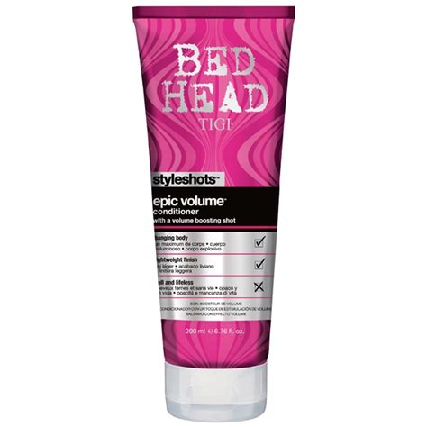 Bed Head Styleshots Epic Volume Conditioner Tigi Hoitoaineet