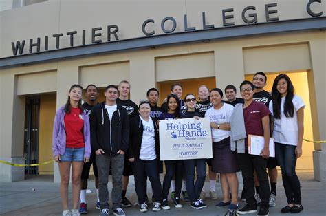 Poets Lend 1000 Helping Hands Whittier College