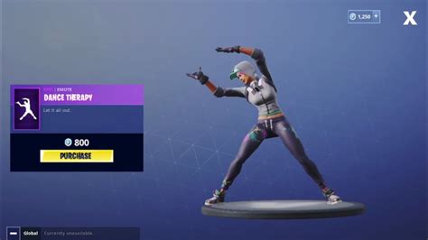 Dance Therapy Fortnite New Dance Emote Let It All Out Youtube