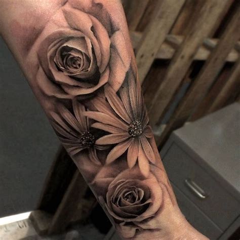 1001 Blumen Tattoo Ideen Und Informationen über Ihre Bedeutung Blumen Tattoo Arm Blumen