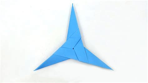 How To Make A Paper Ninja Star Without Glue Or Scissors Easy Origami