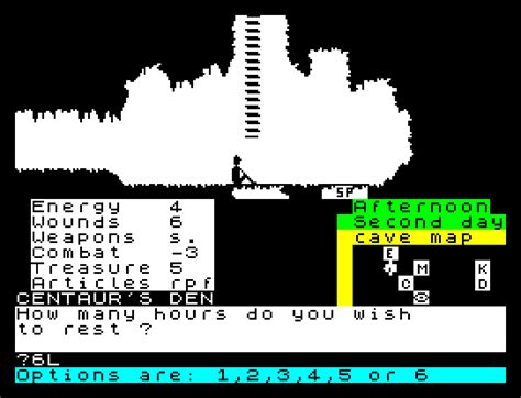 The Oracles Cave Zx Spectrum 09 The King Of Grabs