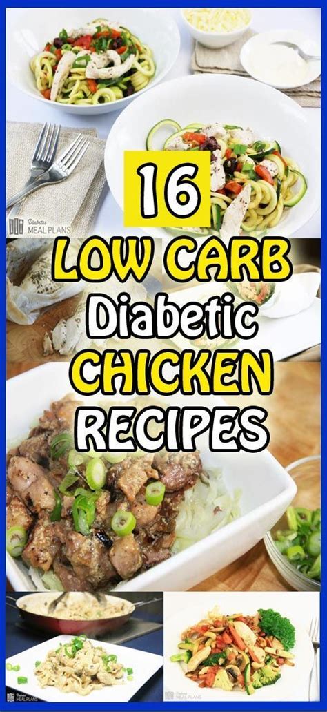 Best source of healthy carbohydrates: 16 Amazing Low Carb Diabetic Chicken Recipes | Diabetic chicken recipes, Low carb chicken ...