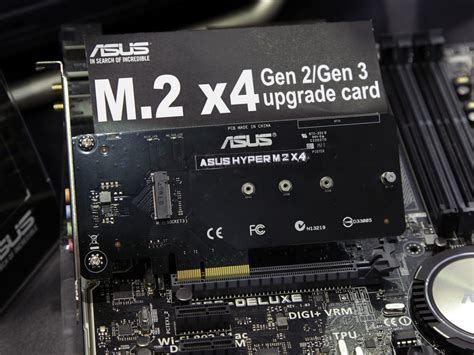 By continuing browsing this website, we assume you agree our use of cookies. ASUS Hyper M.2 X4 Adapter Card Coming in July - Legit Reviews