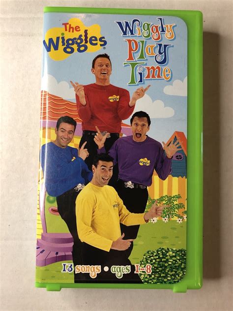 The Wiggles Wiggly Play Time Vhs 13 Songs Ages 1 8 45986025074 Ebay