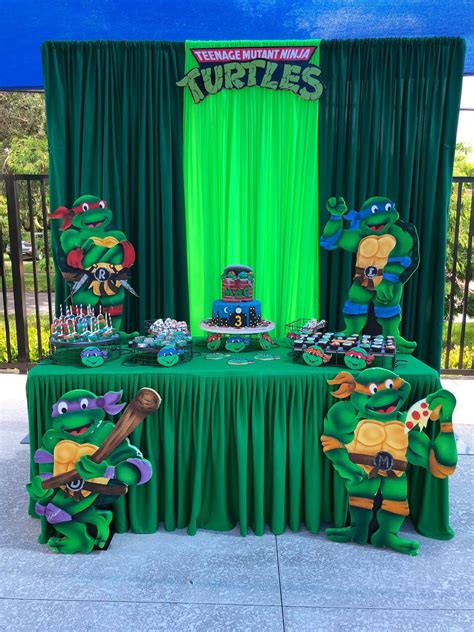 Pin By Elegant On Ninja Turtles Turtle Birthday Parties Ninja Turtle