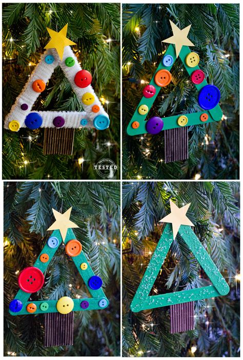 Diy Kids Christmas Tree Ornament T This Grandma Is Fun