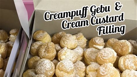 Cream puff sering dimasak dan dihidangkan sebagai pencuci mulut terutamanya selepas main dish. Resepi Mini Creampuff Gebu & Cream Custard Filling Sukatan ...