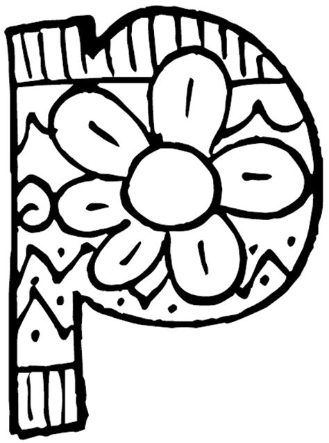 Alphabet Coloring Pages