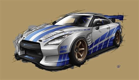 2 Fast 2 Furious R35 By Spoonboy On Deviantart