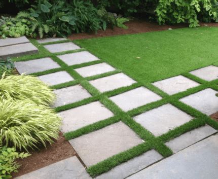 Laying artificial grass between pavers is easy once you learn the specific techniques involved. Can you Grow Grass between Pavers? - Patio Comfy