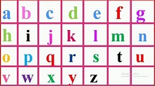 Small Letters Abcd - Letter