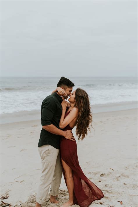 Neha Amit Santa Monica Beach Couples Shoot Fotografía De Parejas