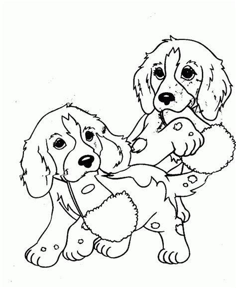 Dibujos De Perros Cachorros Para Colorear Colorear Imágenes