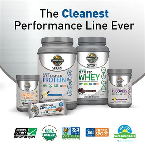 Garden Of Life Sport Whey Protein Powder Chocolate Premium Grass Fed